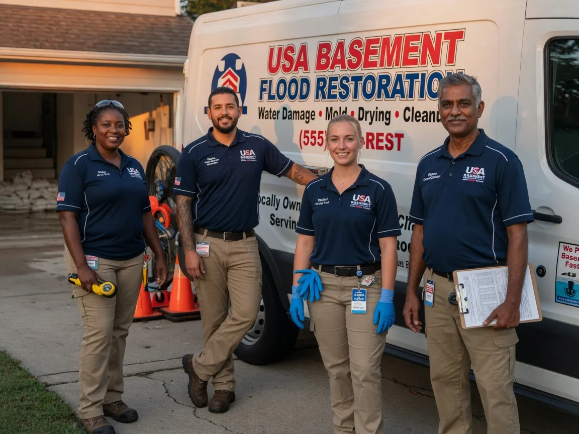 Basement Flood Cleanup company in La Fontaine, IN